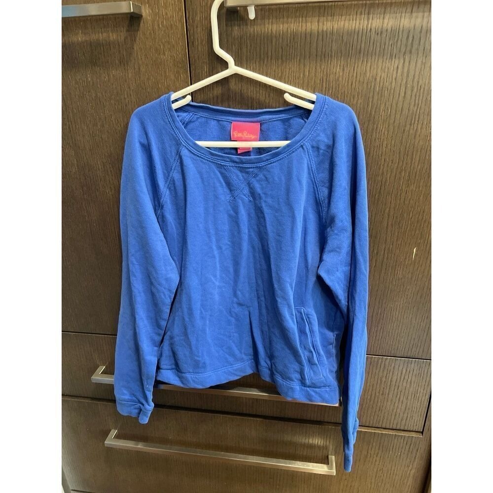 Lilly Pulitzer Blue‎ sweatshirt youth XL
